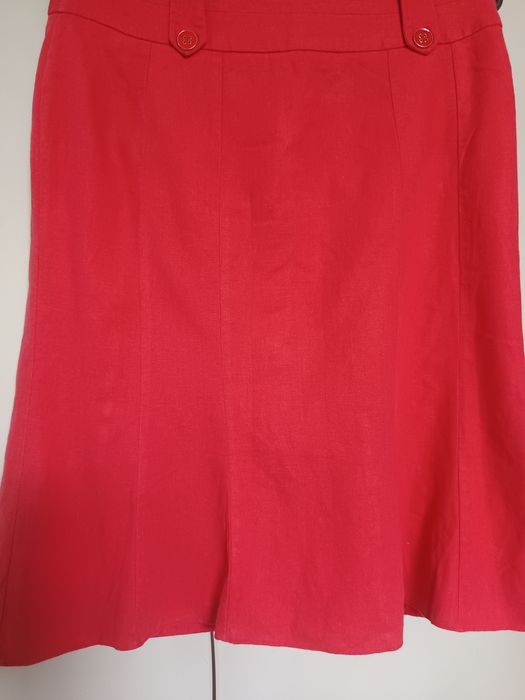 Spódnica lniana rozmiar M