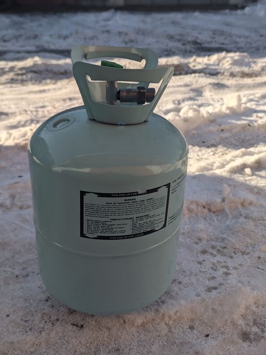 Балон з перехідником під ПРОПАН 12л