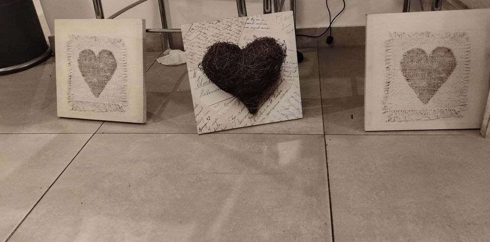 Conjunto de 3 quadros