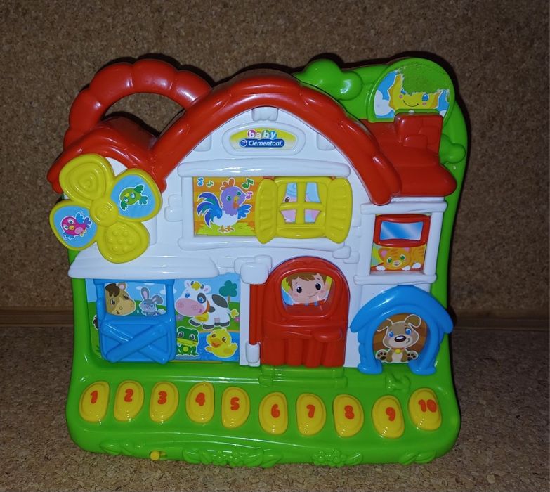 Casa da Quinta com sons , interativo, brinquedo de bebé, criança