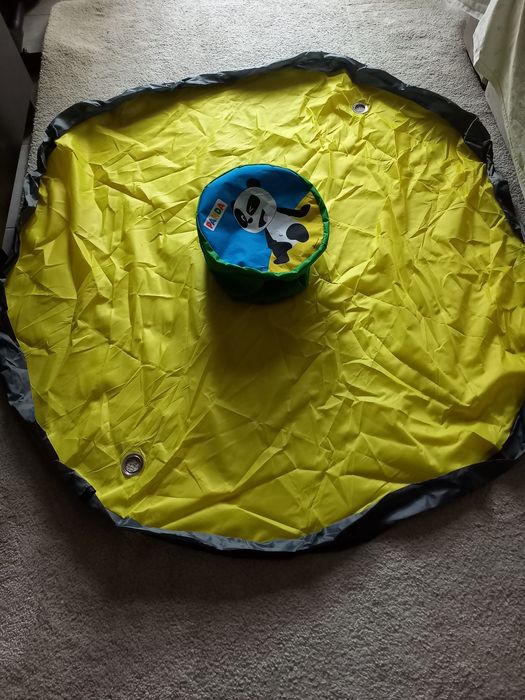 Balde com Tapete do Panda 3 em 1