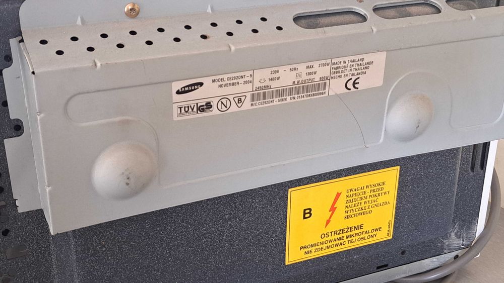 Kuchenka mikrofalowa z grillem Samsung