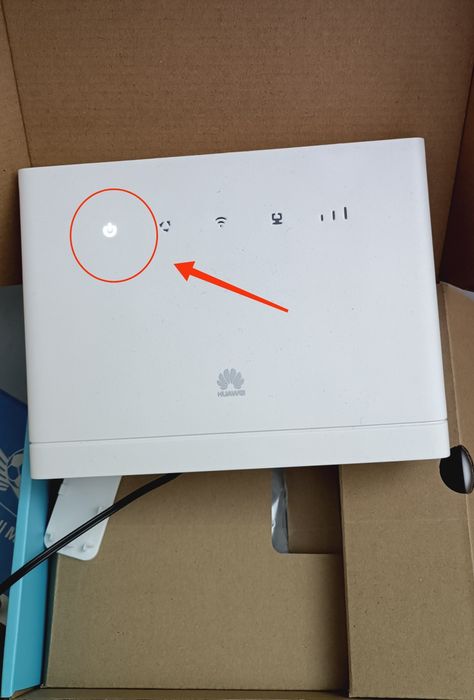 Роутер Huawei B315S-22 LTE  (не включается))