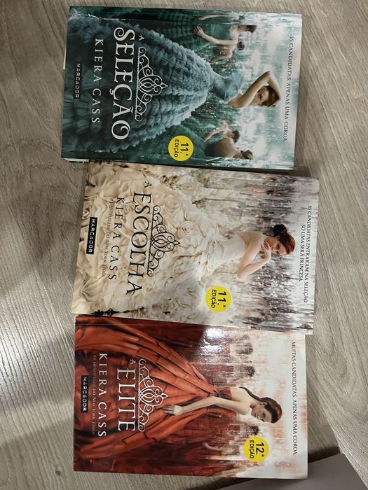 A seleção - 3 primeiros livros