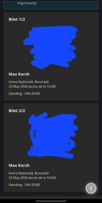 Фан-зона билеты на Макса Коржа
