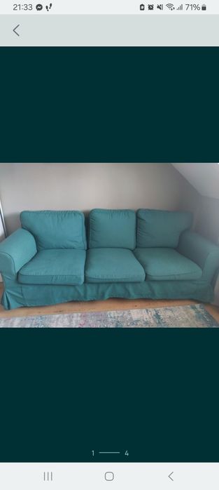 Pokrycie na sofę 3 osobową Ikea Ektorp