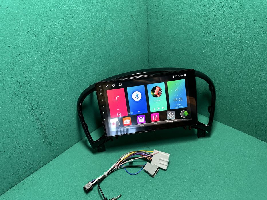 Андроид  магнитола для Nissan Juke, 9 дюймів , CarPlay