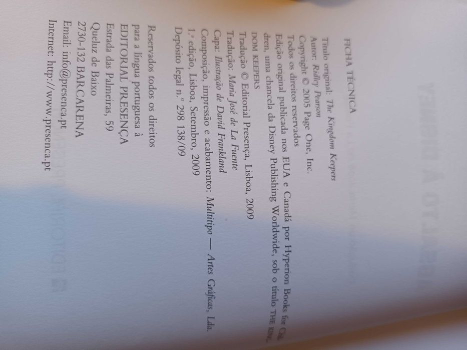 "Assalto à Disney" por Ridley Pearson