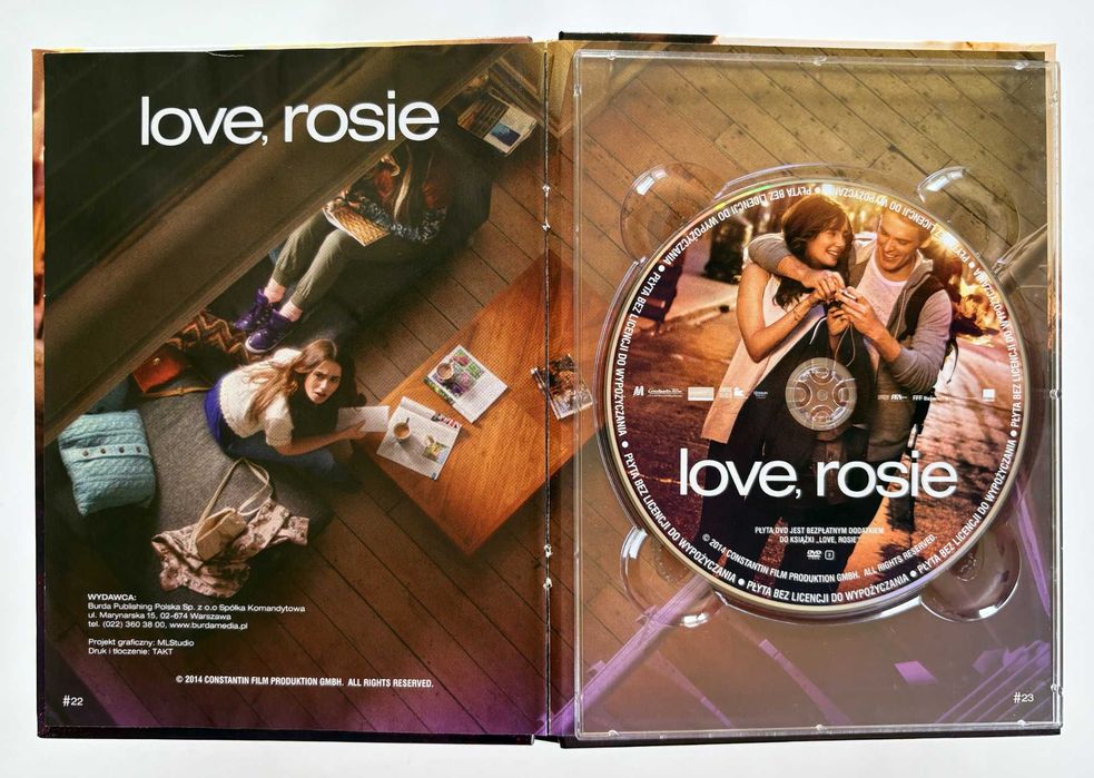 Love Rosie DVD Film