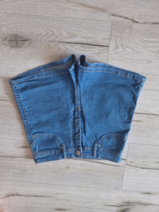 Niebieskie jeansowe krótkie spodenki cropp rozmiar S/36
