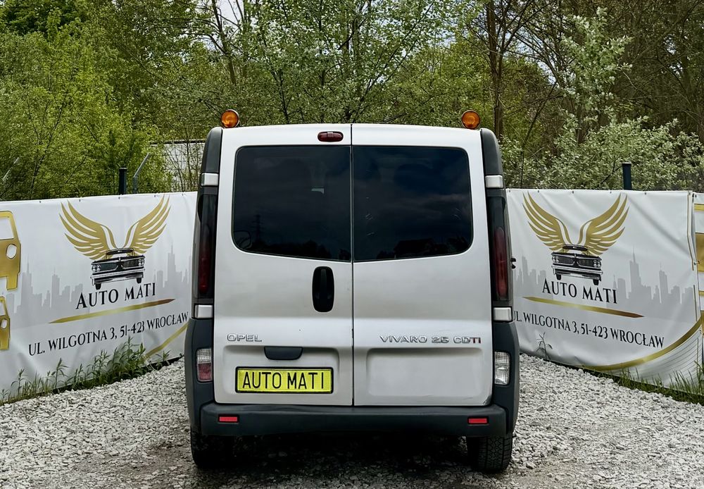 Opel Vivaro 2.5 CDTI # 9-Osob # 2006 # Klima # El.Szyby # Super Stan # Zamiana