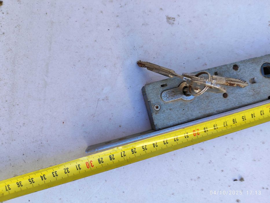 Fechadura interior de porta de aluminio