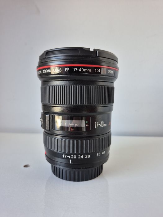 Lente Canon 17mm - 40mm com USM