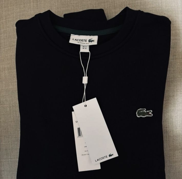 Sweat Lacoste  preta