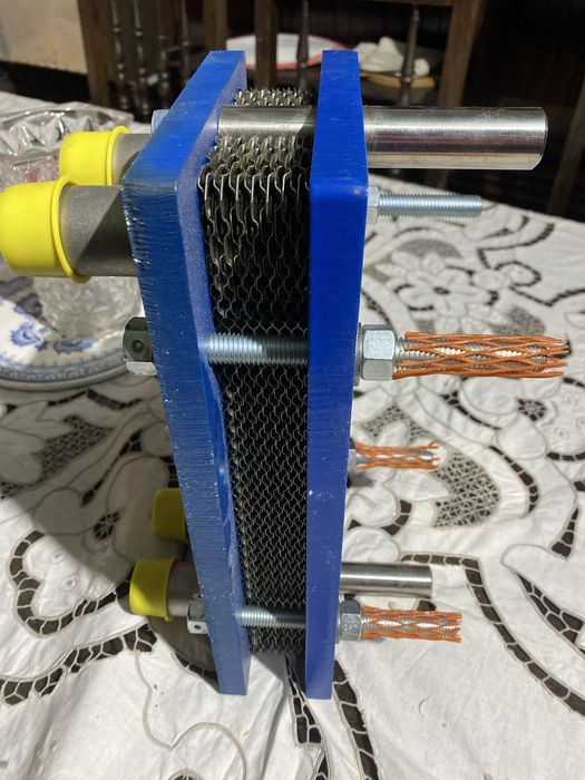 Permutador de calor novo nunca utilizado