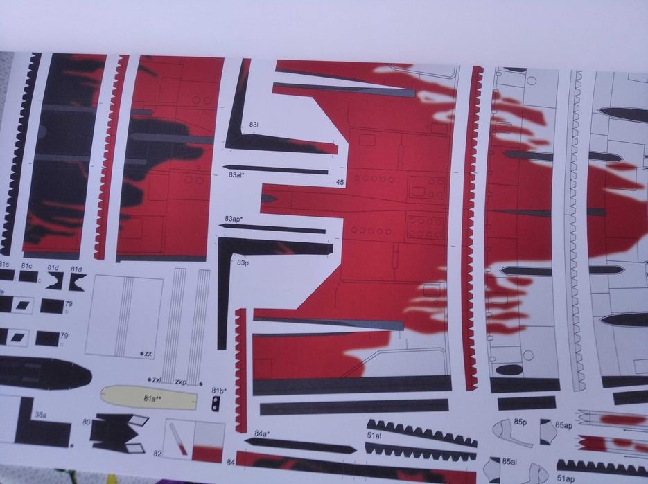 Model kartonowy MiG-23MF Hell Fighter 1:33