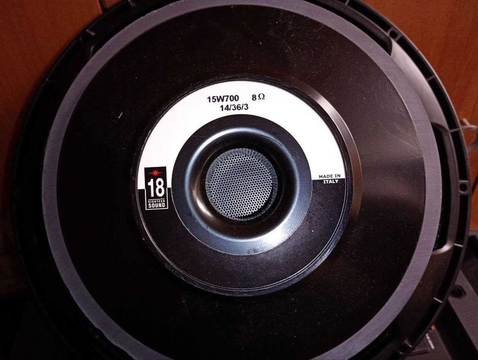 Пара динамиков 18 sound 15w700. eighteen sound Dynacord electro voice