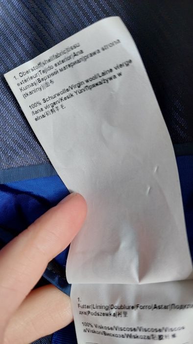 Joop marynarka wełniana, z wełny grafit Xl