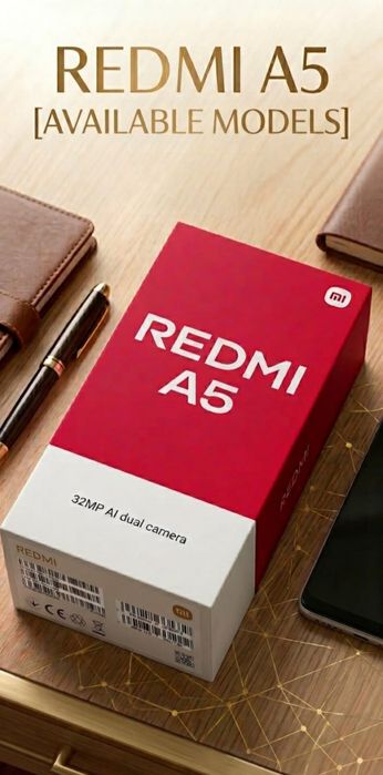 Redmi A5 4/128 ГБ: Стильный и надежный смартфон (Новый)