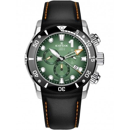 Edox CO-1 Quartz Chronograph Tytan 1000 m