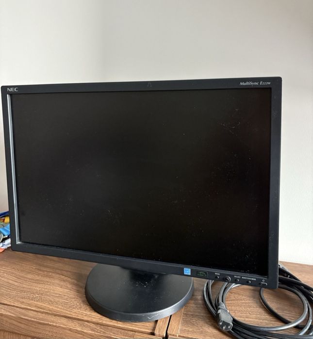 Monitor NEC MultiSync E222W, ekran 22 cale