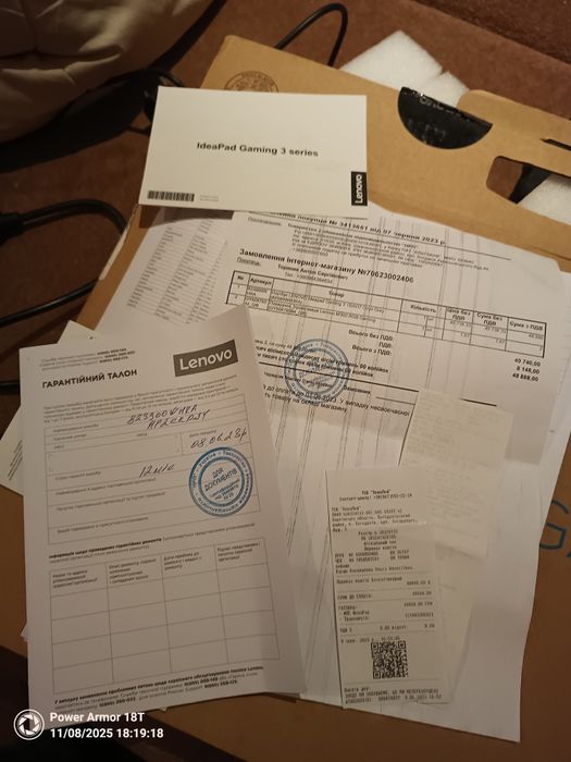 Ігровий Ноутбук Lenovo ideapad Gaming 3 15IAH7 Onyx Grey