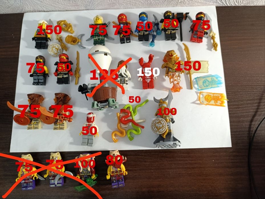 Lego Ninjago фігурки