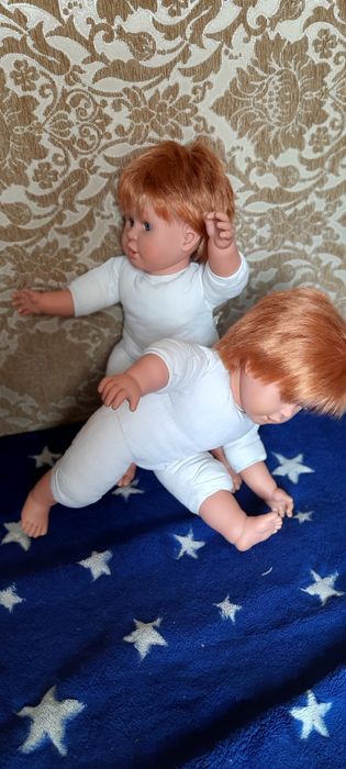 Куклы-мальчишки фирмы FEBER (Испания,клеймо) 48 см.