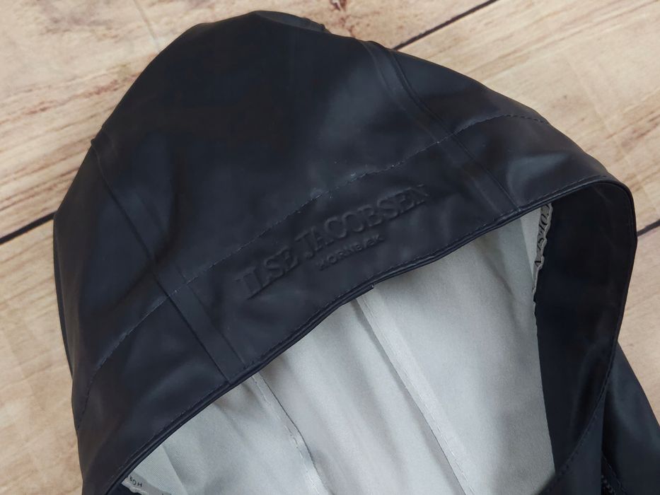 ILSE JACOBSEN Rain Coat Płaszcz Damski Przeciwdeszczowy r. 36