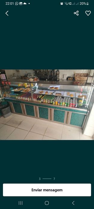Vitrines refrigeradas de Inox