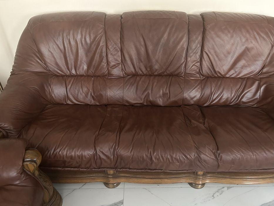 Komplet skorzany 321