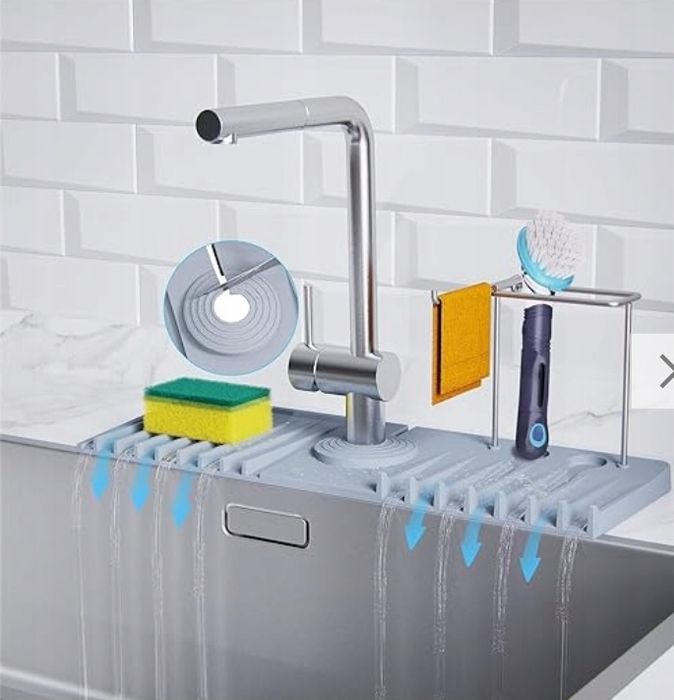 Mata  silikonowa pod kran