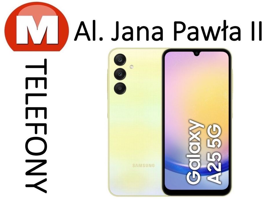 NOWY Samsung Galaxy A25 5G 6/128GB Gwarancja AL JANA PAWŁA