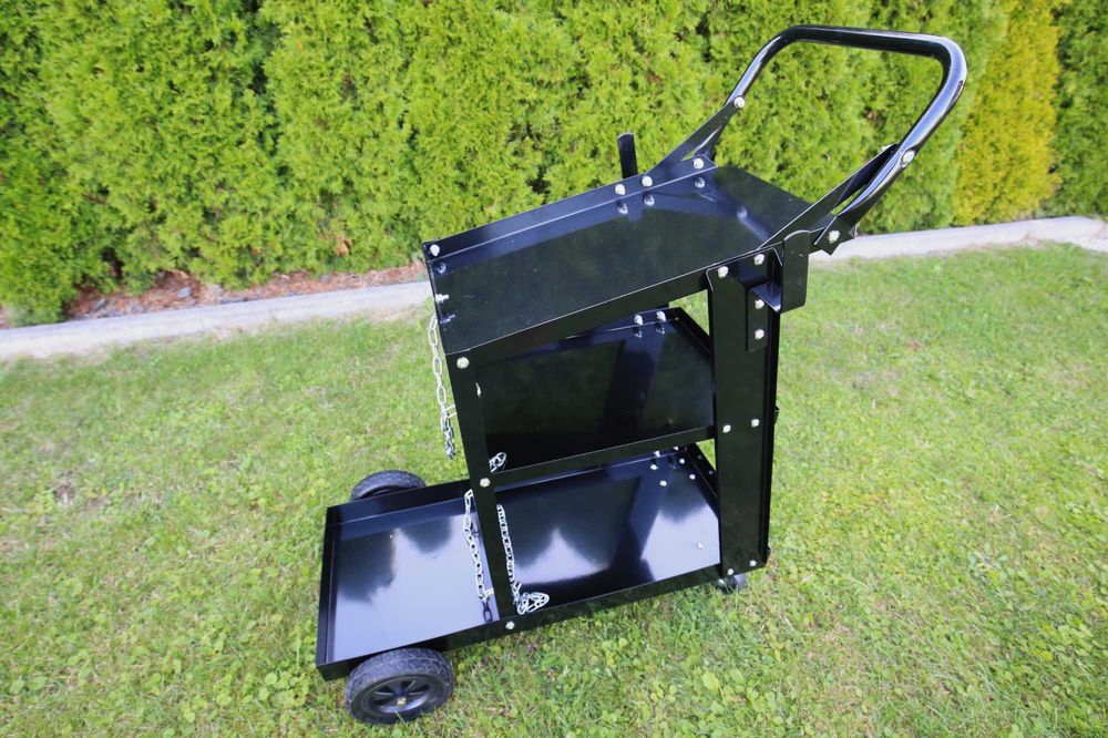 Wózek spawalniczy z półką na butlę 3 półki udźwig 60 kg wysyłka