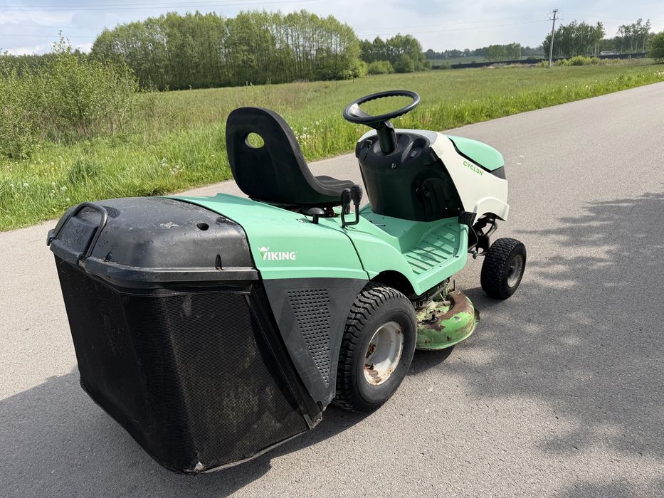 Kosiarka Traktorek Viking MT545 z koszem