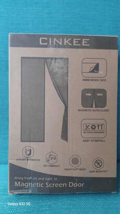 Kurtyna moskitiera magnetyczna nowa