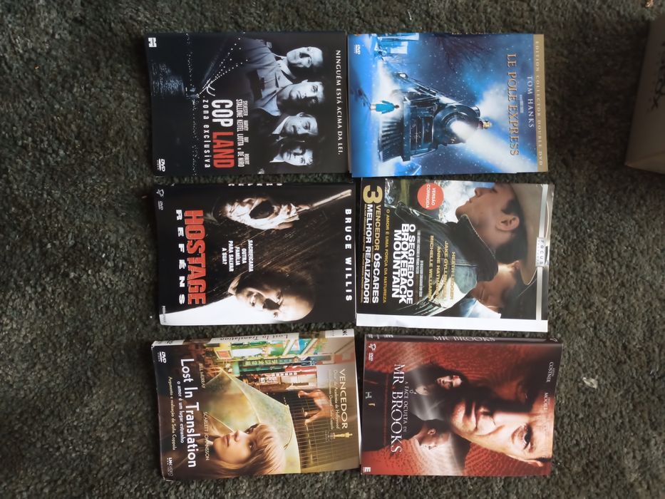 Filmes dvd €1 unidade