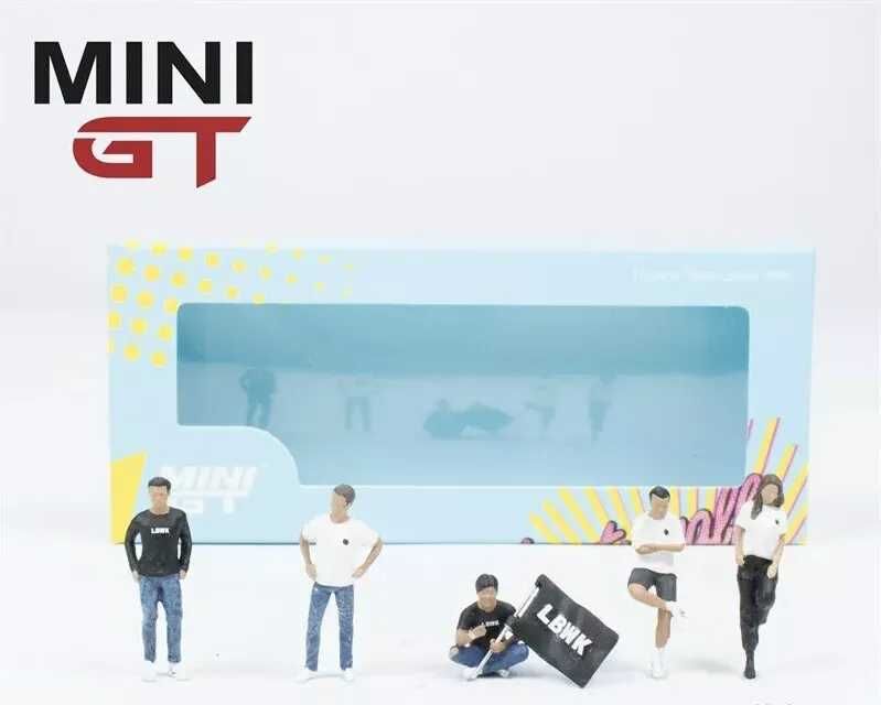 Mini GT Mini Figures Camel Trophy & Liberty Walk 1/64 (Set) - NOVOS