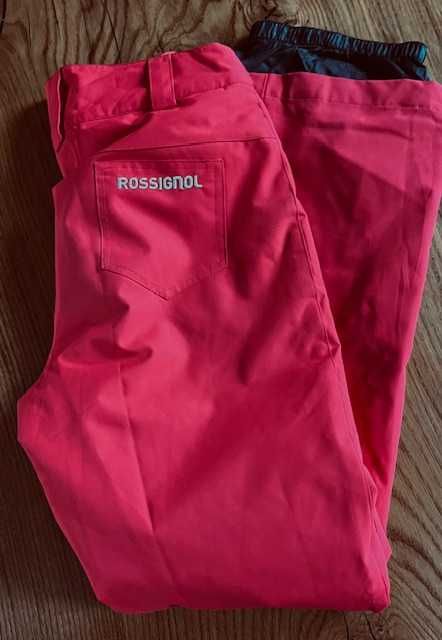 Rossignol, czerwone spodnie narciarskie, rozm. S