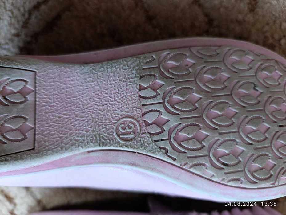 Шкіряні туфлі, балетки на дівчинку Calorie розмір 31