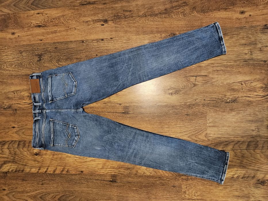 Jeansy Slim Fit Replay Anbass Aged 33x32