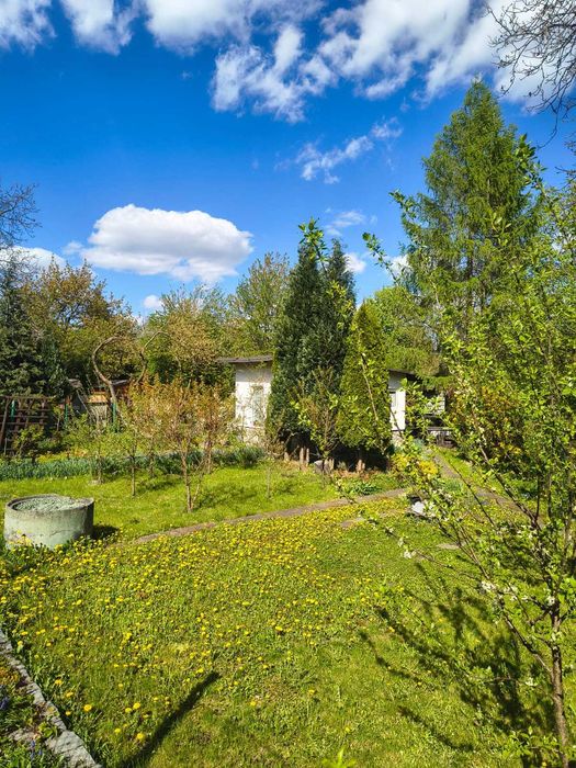 Działka ROD 452 m² Gliwice Centrum | Domek, prąd, woda, grill