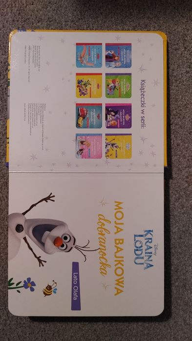 Książeczka Kraina Lodu - Lato Olafa