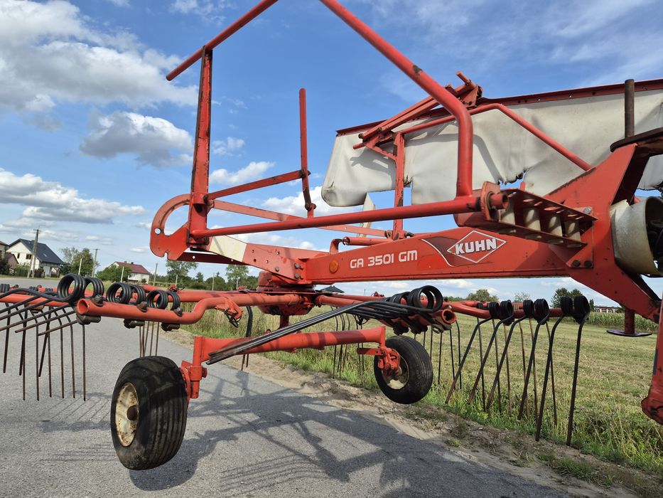 Zgrabiarka Kuhn GA 3501 GM. Brutto okazja.