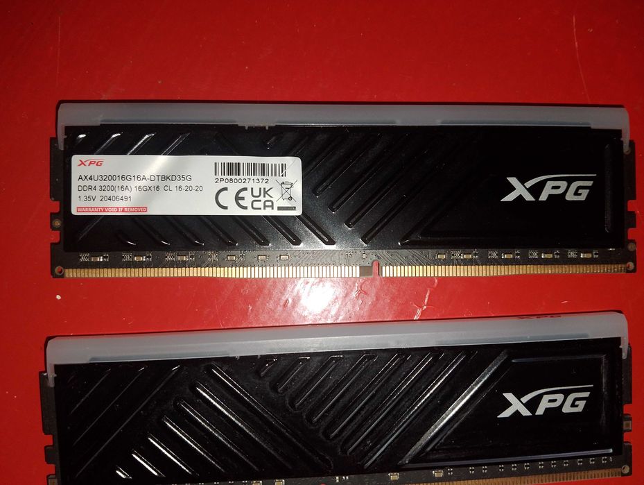 DDR4 32 GB ram XPG RGB