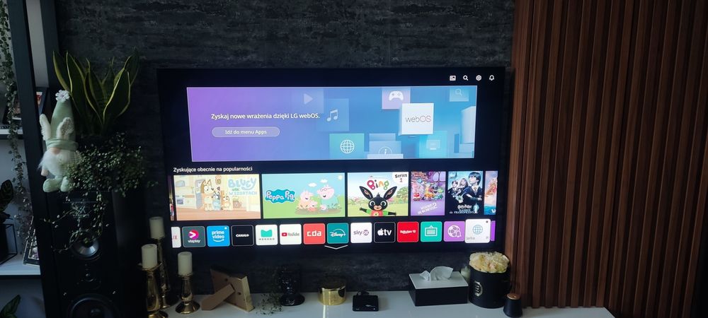 Telewizor LG 65 cali LED Smart TV Wi-Fi