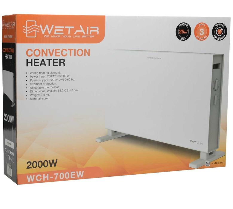 обігрівач -конвектор новий