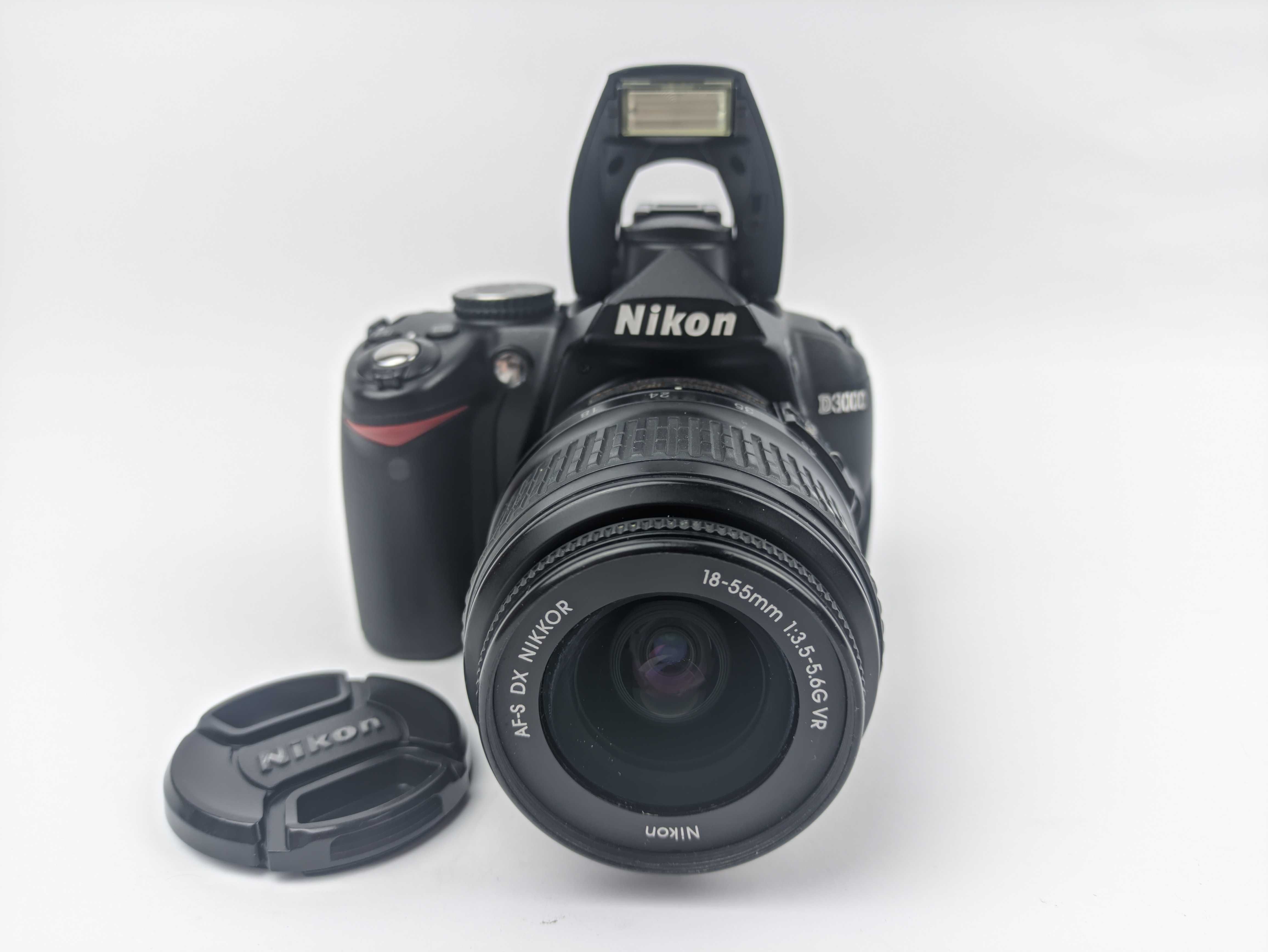 Зеркальный фотоаппарат Nikon D3000 KIT + SD Card 8Gb + сумка: 2 300 грн ...