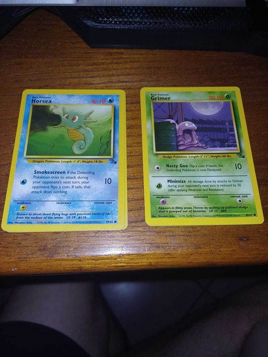 Cartas Pokémon para venda