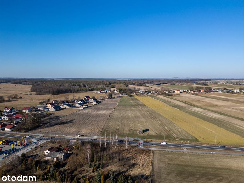 Działka komercyjna Zdanowice 1,97 ha – świetna ekspozycja przy DK78 - Visning 3